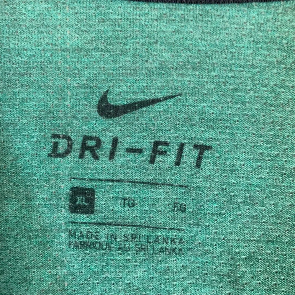 Nike Dri-FIT‎ Mens XL Heather Green Dartmouth D Graphic Training T-Shirt
